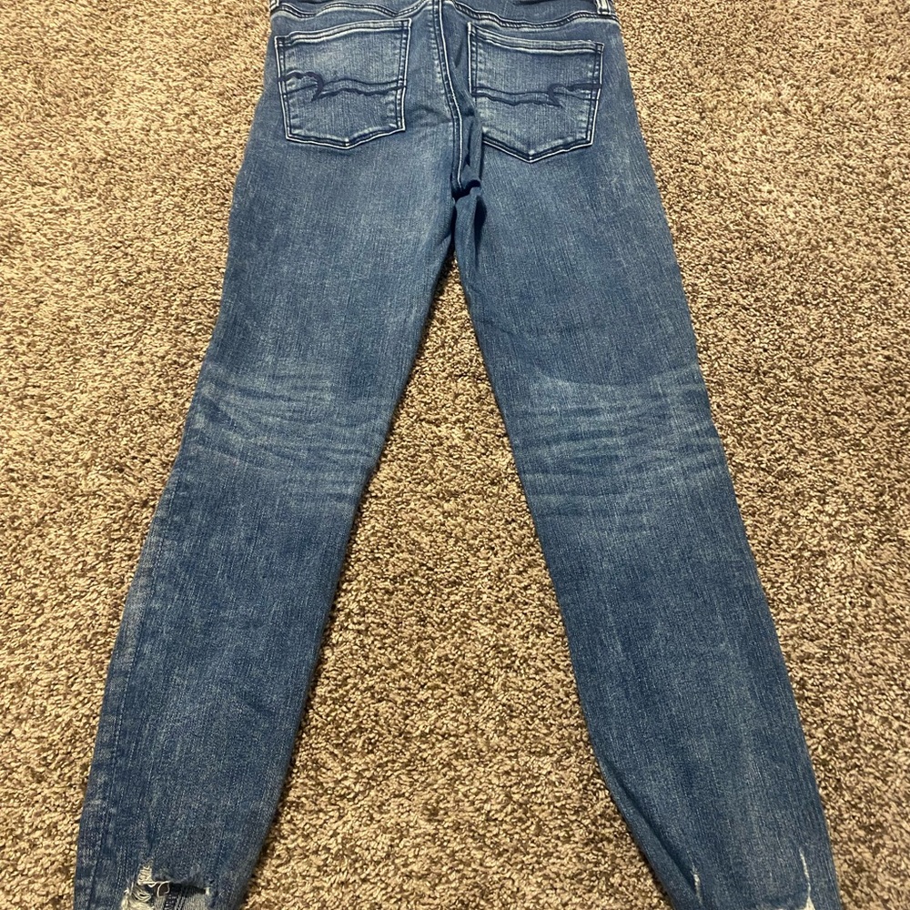 American Eagle Next Level Straight Blue Denim Jeans